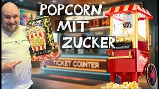 Süßes🍿 Popcorn mit Heißluft Maschine zubereiten Zucker Rezept [upl. by Quinlan991]