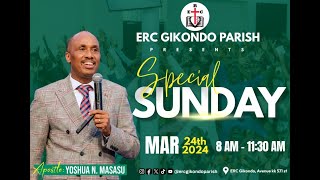 Special Sunday on 24th March 2024 With Apostle Joshua N Masasu [upl. by Niad]