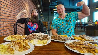 A €100 MIXED GRILL CHALLENGE WITH FINLANDS SECOND STRONGEST MAN  BeardMeatsFood [upl. by Gladdie]