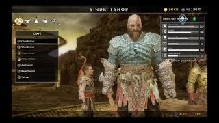 God of War  Niflheim  How to find Ivaldis rusted armor [upl. by Esten]