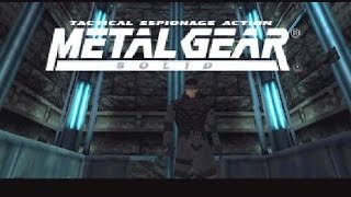 PSX Longplay 001 Metal Gear Solid part 1 of 2 [upl. by Ahsiugal]