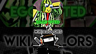 Eggrypted Vs WikiaColors TDS YT battle part 1  Tower Defense Simulator Roblox [upl. by Jeminah457]