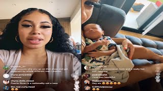 Yasmine Lopez Talks About Her Newborn Son Chosen amp Life After Winning The Show quotOne Mo Chancequot 👶🏽📺 [upl. by Sheryl]