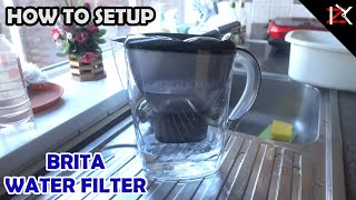 How To Setup The BRITA Water Filter  Maxtra Cartridges  Easy Steps  NO Need Instructions [upl. by Honebein]