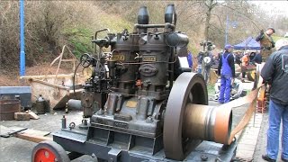 Unterwellenborn  größtes Stationärmotoren Treffen Deutschlands 56 Stationary Engine Rally [upl. by Yelyah]