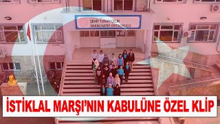 İstiklal Marşı’nın Kabulü ve Mehmet Akif Ersoyu Anma Günü için Özel Klip istiklalmarşı türkiye [upl. by Godden]