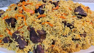 Kabuli Pulao The LAMB RICE Recipe That Will CHANGE Your Life [upl. by Chamkis]