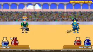 Swords And Sandals 1 Gladiator Walkthrough Part 4 [upl. by Nalhsa]