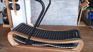 SprintBok by NOHrD  Curved Treadmill  Walkaround look at this amazing nonmotorized treadmill [upl. by Senhauser]