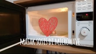 masak sosis di microwave [upl. by Swithin77]