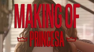 Making Of Princesa con Karol G  TINI [upl. by Anilet528]