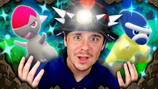 LIVE Finding BOTH Shiny Fossils in Pokemon Brilliant Diamond amp Shining Pearl Dream Team 2 [upl. by Inotna]