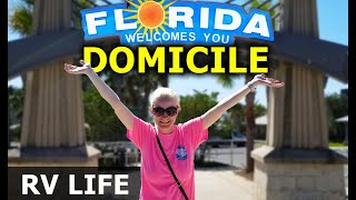 How To Set Up Florida Domicile Using Escapees RV Club  RV Living [upl. by Animsay]