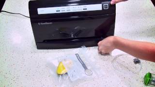 FoodSaver® V3440 Vacuum Sealer  How To Vacuum a Zipper Bag [upl. by Novyart]