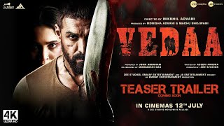 Vedaa  Official Teaser  John Abraham Sharvari Wagh Tamannaah Bhatia  Vedaa Trailer FanMade [upl. by Airitak75]