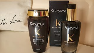 KERASTASE Duo champu y aceite Chronologiste Precios opiniones [upl. by Uohk]