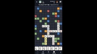 Wordfeud by Bertheussen IT  free multiplayer word puzzle game for Android and iOS  gameplay [upl. by Yracaz]