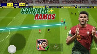 Gonçalo Ramos 🔥 Skills • Goals • Dribbling In Efootball 2023 Mobile ✨ [upl. by Damick988]