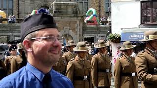 The Liberation Day Military Parade 2024  Guernsey mark 79 years of freedom [upl. by Anitsahs]