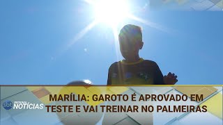 MARÍLIA GAROTO É APROVADO EM TESTE E VAI TREINAR NO PALMEIRAS 03092024 [upl. by Nraa]