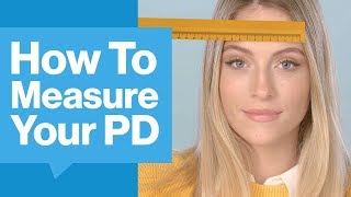 How To Measure Your PD Pupillary Distance  GlassesUSAcom [upl. by Tamera]