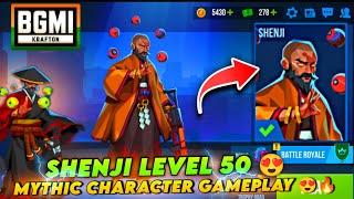 Bullet Echo India  I got Shenji Mythic Character 😱🔥  Shenji Level 50 Live Gameplay 😍 [upl. by Powers]