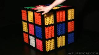 Giant Rubiks Cube Solved [upl. by Ajnos]