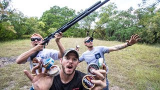 Skoal Can SKEET SHOOTING ft DemolitionRanch amp LunkersTV [upl. by Norb232]