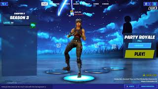 Renegade raider dancing in lobby for Tiktoks  BEST CUSTOM LOBBY BACKGROUND [upl. by Hermes522]