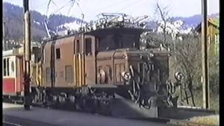 RhB Ge 66 411 mit Salonwagen [upl. by Melania]