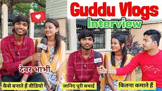 Exclusive Interview With Guddu Vlogs  Guddu Vlogs Interview Video  Grand MeetupGudduVlogs7 [upl. by Ahsas770]