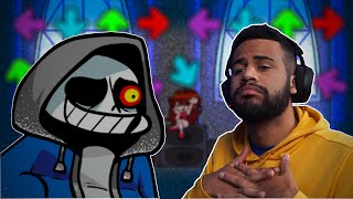 BryceUp vs DUSTTALE FULL WEEK UNDERTALE Friday Night Funkin Mod HARD [upl. by Kaazi]