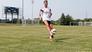 Cristiano Ronaldo continúa con su preparación [upl. by Helsell]