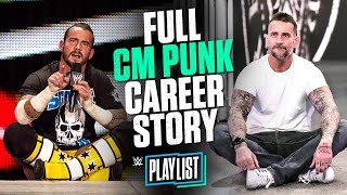 The unlikely story of CM Punk’s career WWE Playlist [upl. by Annahvas]