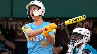 Every Home Run From The 2023 LLWS  2023 Little League World Series Highlights [upl. by Airdnala]