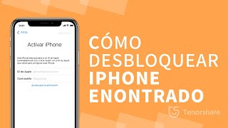 Cómo desbloquear iPhone encontrado 💯 Funcional [upl. by Deehahs]