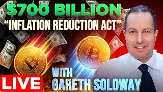 quotInflation Reduction Actquot vs Crypto Market w Gareth Soloway [upl. by Hsirap]