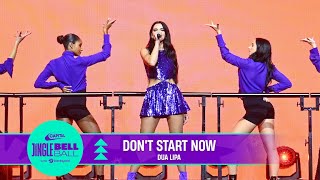 Dua Lipa  Dont Start Now Live at Capitals Jingle Bell Ball 2022  Capital [upl. by Kristianson]