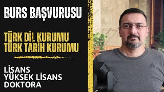 E DEVLETTEN BURS BAŞVURUSU TDK VE TTK BURS BAŞVURUSU NASIL YAPILIR [upl. by Grogan]