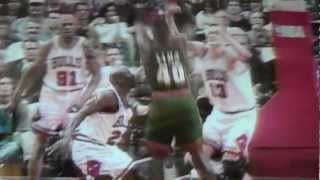 Shawn Kemp vs Michael Jordan [upl. by Charis293]