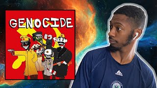 First Time Reaction To Lil Darkie  Genocide  Lil Darkie is RACIST [upl. by Curzon]