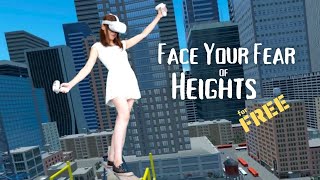 Free walk the plank VR experience to face your fear of heights Acrophobia Plank not included Quest2 [upl. by Vevay]