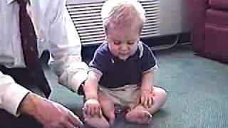 Neuro exam 12 Month MotorReflexes  Plantar Reflex [upl. by Cory]