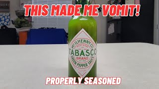 Tabasco Jalapeno Hot Sauce  Unedited Hot Sauce Reviews  We Review Food  Properly Seasoned [upl. by Eiramanig]