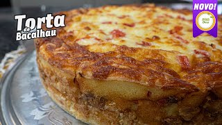 SEU NATAL FICA MAIS FÁCIL ASSIM  TORTA DE BACALHAU  BOLO DE BACALHAU  BACALHAU DE NATAL 1062 [upl. by Allegra287]