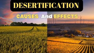 What is Desertification  Desertification Causes and Effects  Desertification [upl. by Ainex]