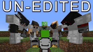 Minecraft Manhunt UNEDITED 5 Hunters FINALE REMATCH [upl. by Clevey156]