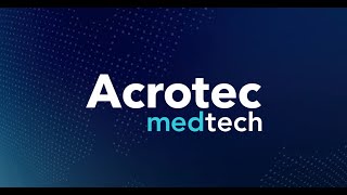 Acrotec Medtech  Companies presentation  AAOS 2024 [upl. by Wolfgram331]