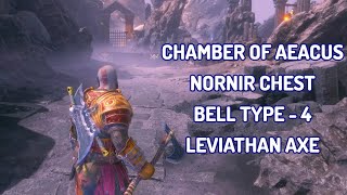 God of War Ragnarok Valhalla  Chamber of Aeacus  Nornir Chest  Bell Type 4 [upl. by Goldshlag649]