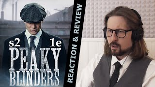 Peaky Blinders S2E1  Reaction amp Review First time watching [upl. by Tabby]